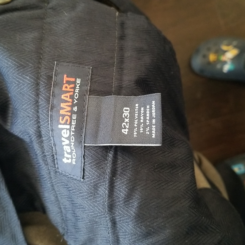 Gray dress pants